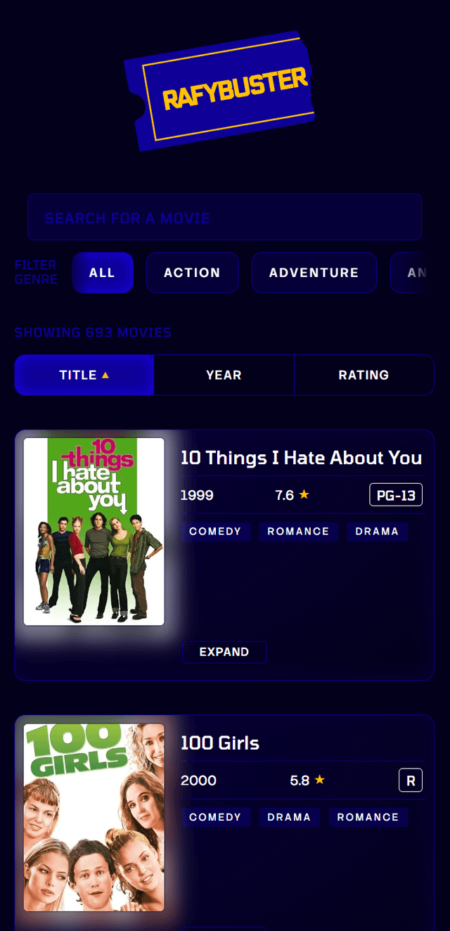 Screenshot of rafybuster.wardy.dev